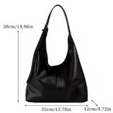 NNEOBA Retro PU Tote Bag for Women