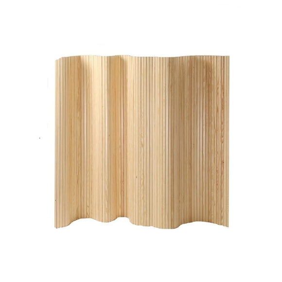 NNETB Wooden Folding Room Divider Privacy Screen