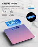 NNETM High-Precision Smart Bathroom Scale with LCD Display