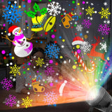 NNEOBA Christmas LED Window Projector with 16 Pattern Light