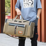 NNEOBA Travel Duffel Nylon Bag for Men and Women (Khaki)