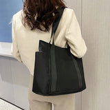 NNEOBA Nylon Shoulder Tote Bag for Women