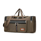 NNEOBA Travel Duffel Nylon Bag for Men and Women (Khaki)