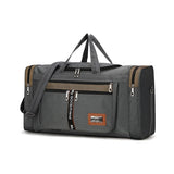 NNEOBA Travel Duffel Nylon Bag for Men and Women (Dark Grey)