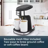 NNEOBA 2-Cup 220V Drip Coffee Maker