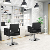 NNECW 360° Swivel Barber Chair with Adjustable Height for Hair Salon