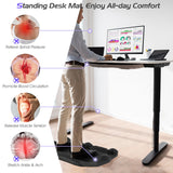 NNECW Anti Fatigue Mat with Massage Roller Bal for Home Office