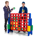 NNECW Jumbo 4-to-Score Giant Game Set with Ring Net
