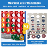 NNECW Jumbo 4-to-Score Giant Game Set with Ring Net