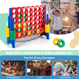 NNECW Jumbo 4-to-Score Giant Game Set with Ring Net