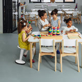 NNECW Ergonomic Wobble Stool with Adjustable Height for Kids &amp; Adults
