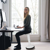 NNECW Ergonomic Wobble Stool with Adjustable Height for Kids &amp; Adults
