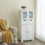 NNECW 5-layer Freestanding Floor Cabinet for Bath