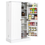 NNECW 17-Tier Buffet Cupboard for Dining Room, Living Room & Entryway