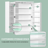 NNECW 17-Tier Buffet Cupboard for Dining Room, Living Room & Entryway