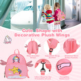 NNECW 2 PC Kids Luggage Set with Spinner Wheels -Pink