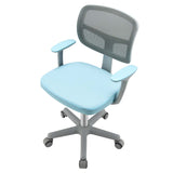 NNECW Kids Study Chair and Desk Set with Adjustable Height-Blue-Chair