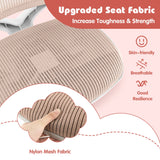 NNECW Kids Swivel Mesh Children Computer Chair with Adjustable Height-Pink