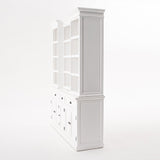 NNENVS Kitchen Hutch Cabinet with 5 Doors 3 Drawers