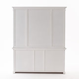 NNENVS Kitchen Hutch Cabinet with 5 Doors 3 Drawers