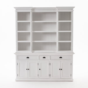 NNENVS Kitchen Hutch Cabinet with 5 Doors 3 Drawers