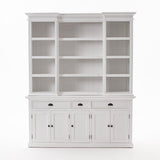 NNENVS Kitchen Hutch Cabinet with 5 Doors 3 Drawers