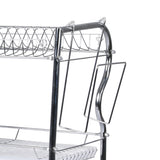 TOQUE Dish Rack Drying Drainer Cup Holder-1910113166545784836