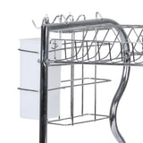 TOQUE Dish Rack Drying Drainer Cup Holder-1910113166545784837