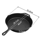 TOQUE Non Stick Frying Pan Cast Iron-1910113167023935490