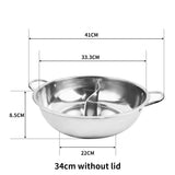 TOQUE 34cm Stainless Steel Twin Mandarin-1910112822851932162
