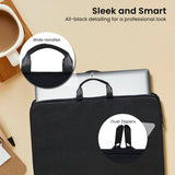 NNEDPE 15.6” Water-Resistant Laptop Sleeve Bag