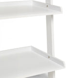 NNEDPE Aster 5-Tier Ladder Shelf - White