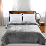 DreamZ 320GSM 220x240cm Ultra Soft Mink Silver Queen-1919892914037723143