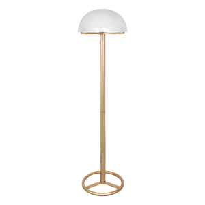 NNEDPE Metal Floor Lamp with White Acrylic Shade by Sarantino
