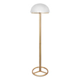 NNEDPE Metal Floor Lamp with White Acrylic Shade by Sarantino