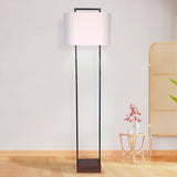 NNEDPE Wood Floor Lamp in Cherry Finish