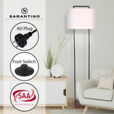 NNEDPE Wood Floor Lamp in Cherry Finish