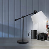 NNEDPE Adjustable Metal Table Lamp - Black