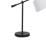 NNEDPE Adjustable Metal Table Lamp - Black