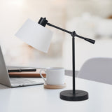 NNEDPE Adjustable Metal Table Lamp - Black