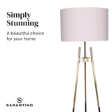 NNEDPE Gradient Tripod Floor Lamp