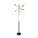 NNEDPE 6-Light Metal Sputnik Floor Lamp