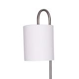 NNEDPE Metal Floor Lamp with Glass Shelves