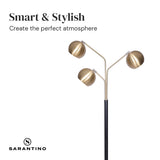 NNEDPE Adjustable 3-Arm Arc Lamp