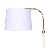 NNEDPE Metal Floor Lamp Brass Finish Adjustable Height