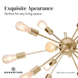 NNEDPE 15-Light Hanging Chandelier