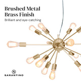 NNEDPE 15-Light Hanging Chandelier