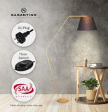 NNEDPE Arc Floor Lamp with Empire Shade