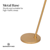 NNEDPE Arc Floor Lamp with Empire Shade
