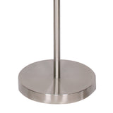NNEDPE Brushed Nickel Height-Adjustable Metal Floor Lamp